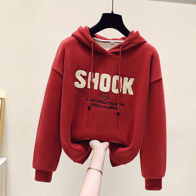 Custom wholesale Oversized hoodi sweatshirts set luxury designer Towel Embroidery crop women puff print hoodies manufacturer