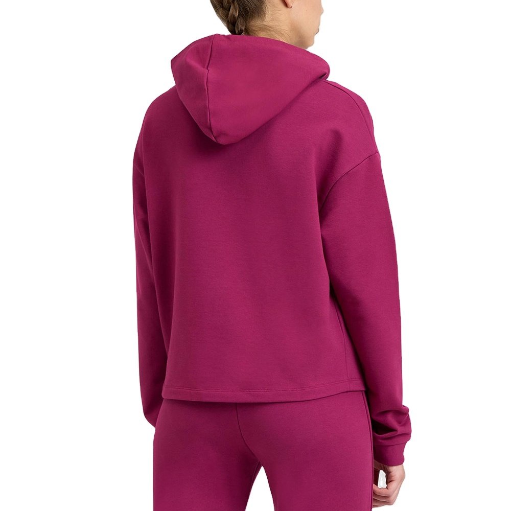 NEW wholesale Winter Contrast Color Long Sleeve Women Ladies Pullover Short Hoodie For Women Crop Hoodies sweater