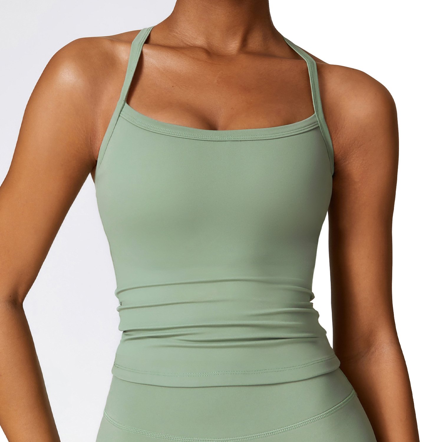 Customization High Quality Yoga Bra Plus Size Women's Sets Casual Gym Fitness Sets Fashion Sport Pure Color Women's Sets