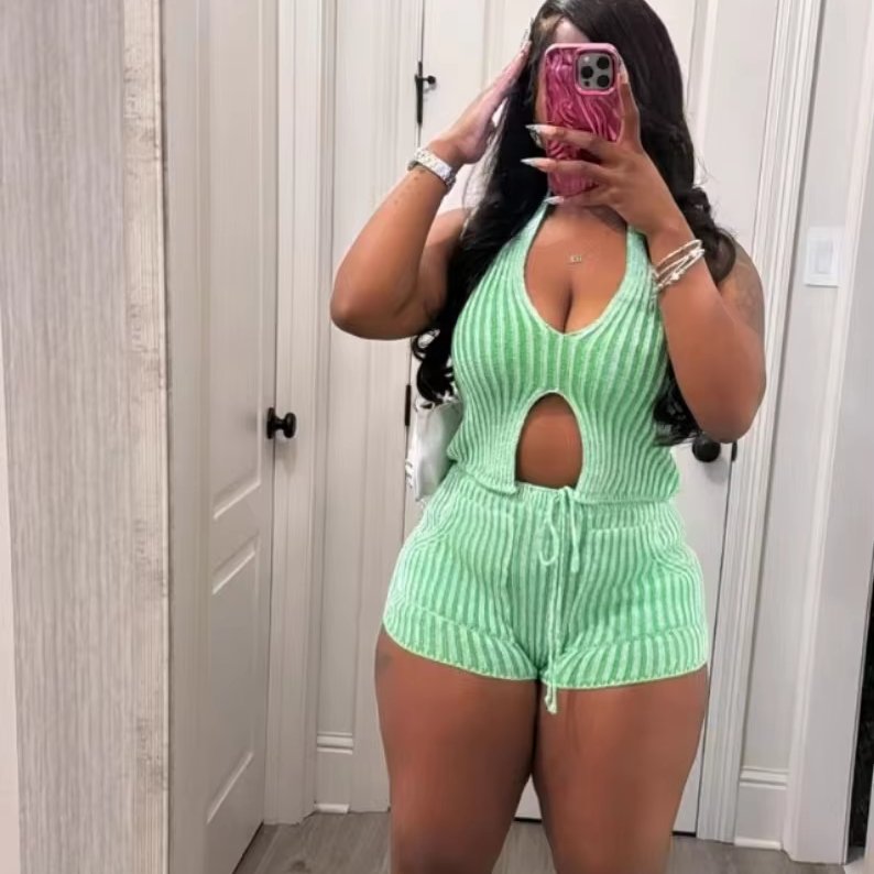 Women's Sets Outfits Tank Top With Short 2 Piece Casual Set Women Summer Athletic Wear