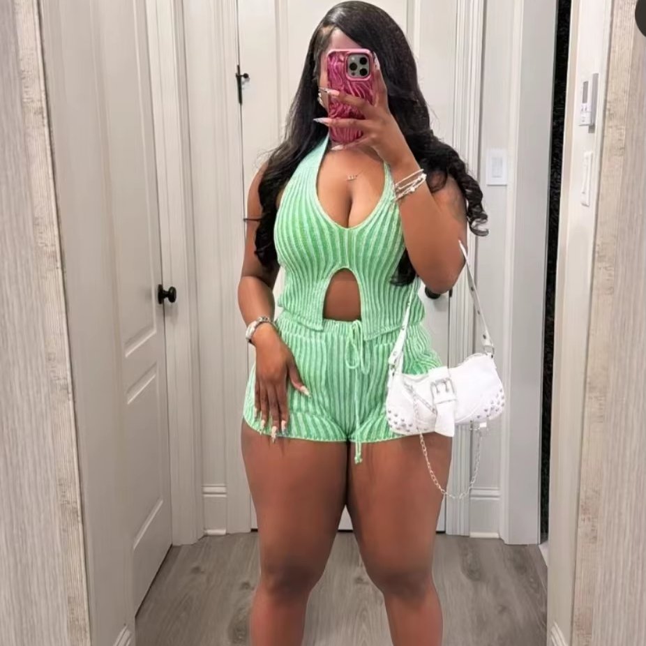 Women's Sets Outfits Tank Top With Short 2 Piece Casual Set Women Summer Athletic Wear