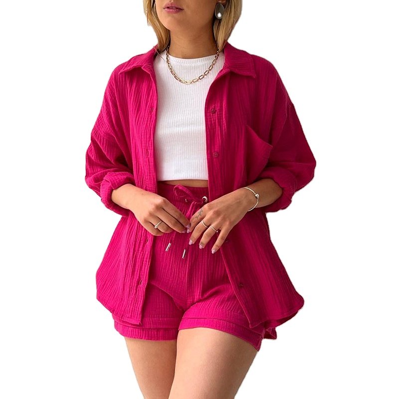 women's sets shorts cotton sweat shorts and hoodie woman shorts setcustom two piece set short