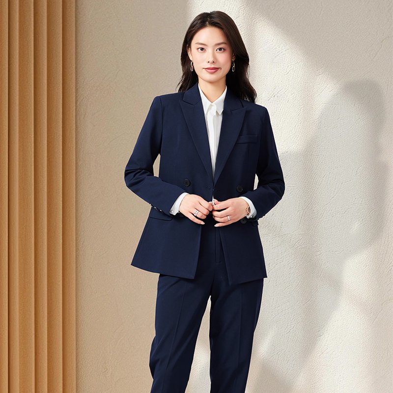 Formal Fit Two Piece women's sets ladies suitssuits set for Professional Blazer Long Sleeve Pants Business office dress Clothing