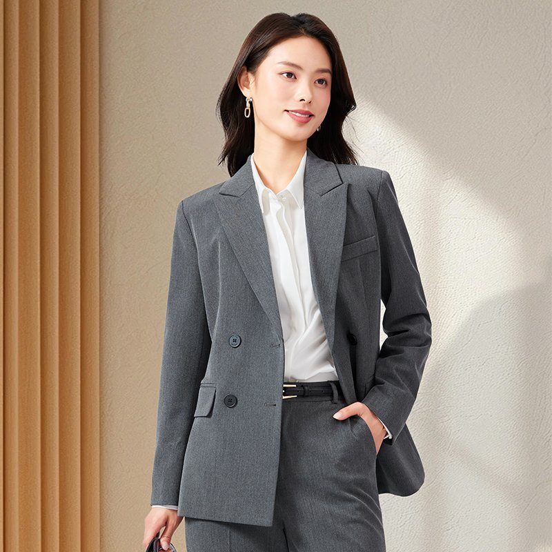 Formal Fit Two Piece women's sets ladies suitssuits set for Professional Blazer Long Sleeve Pants Business office dress Clothing