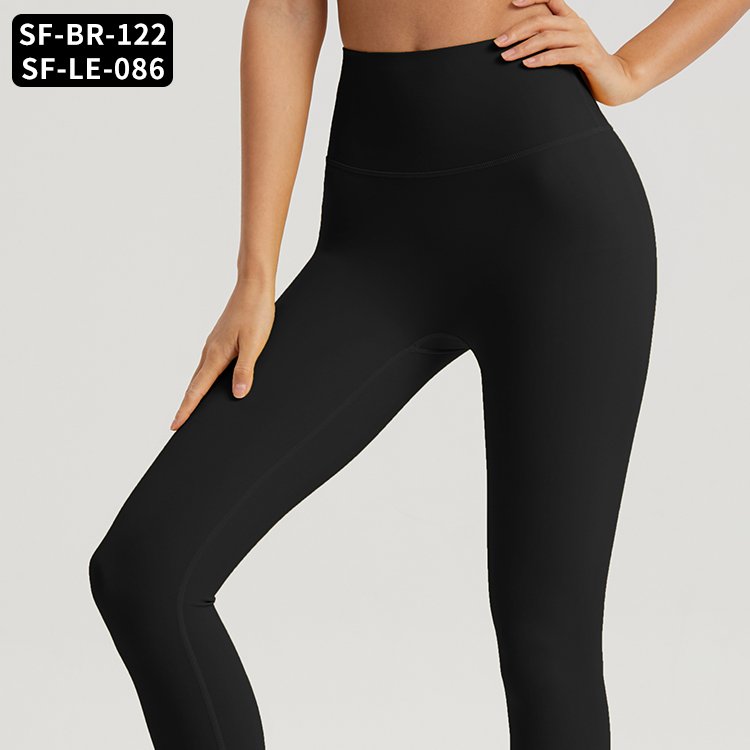 New Sports All-In-One Fixed Shock-Absorbing High Collar Anti-Roll Tight Side Fitness Clothing Plus Size Women's Sets Yoga Sets