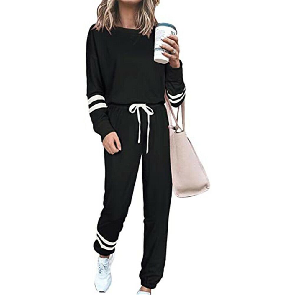 Tracksuit Set Women Wholesale Custom Casual Cotton Women Sweat suit Ladies Tracksuit