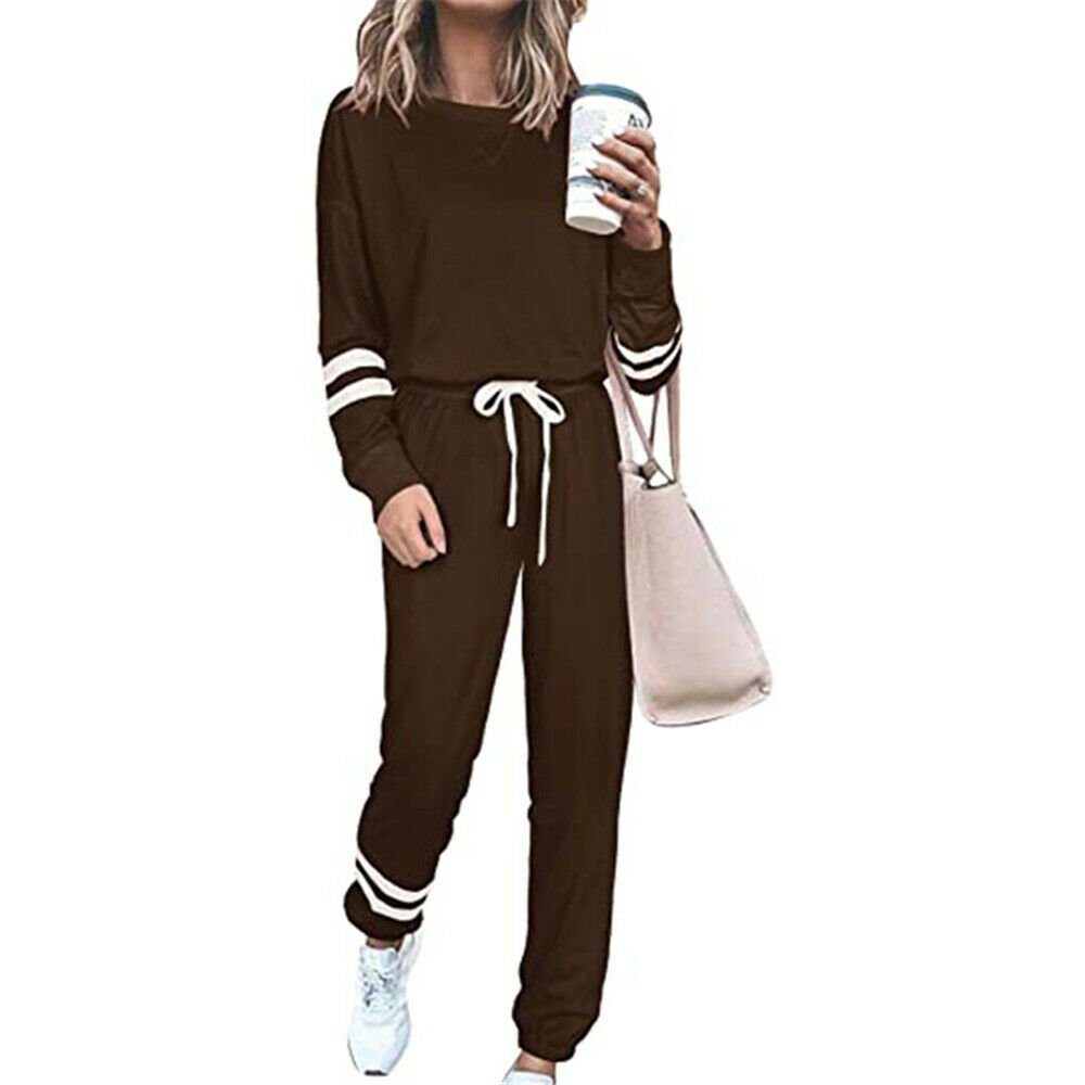 Tracksuit Set Women Wholesale Custom Casual Cotton Women Sweat suit Ladies Tracksuit