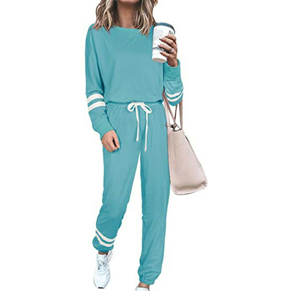 Tracksuit Set Women Wholesale Custom Casual Cotton Women Sweat suit Ladies Tracksuit