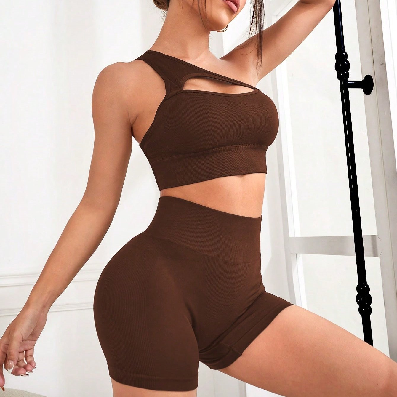 2 Piece Women yoga sets fitness workout bra Sports Wear Set for Women custom sportswear wholesale gym fitness sets