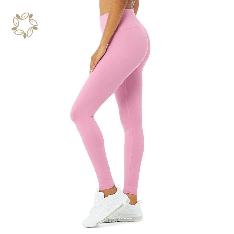 Soft Organic Cotton Hemp Women's Yoga Pants Woman Yoga High Waisted Legginbgs Hight Quality Women Jogging Pants