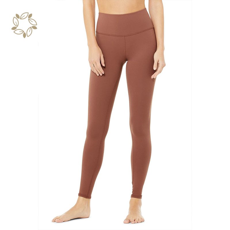Soft Organic Cotton Hemp Women's Yoga Pants Woman Yoga High Waisted Legginbgs Hight Quality Women Jogging Pants