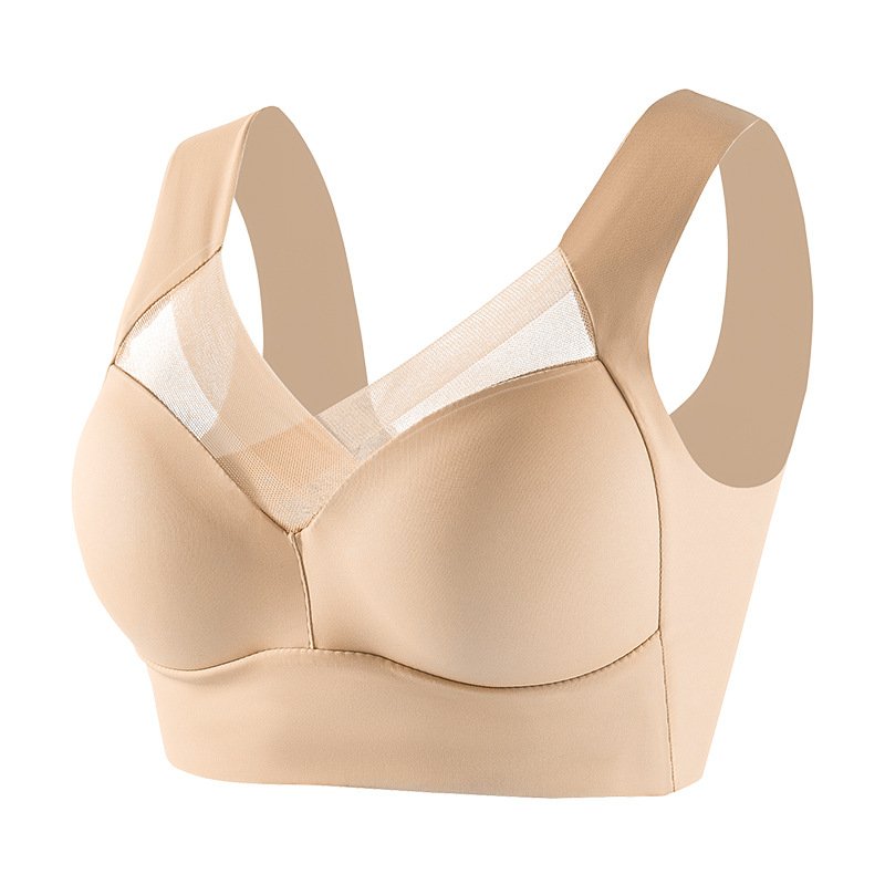 Sexy Seamless Lace Underwear Brasier Without Underwire Gym Fitness Exercise Top Bra Plus Size Bralette Push Up Bra For Women