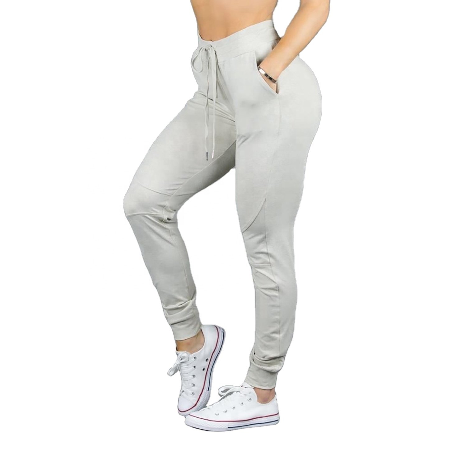Customized Cheap Price Comfortable Plain Color Yoga Sweat Pants Hot Selling Breathable Jogger Pants For Women