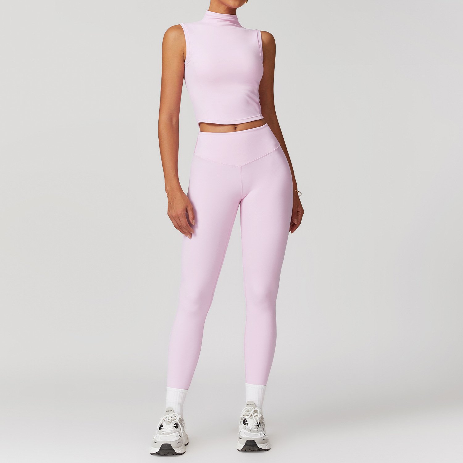 Women Sets Selling Logo Gym Fitness Yoga Leggings Sportswear Two 2 Piece set Women's Yoga Set For Women