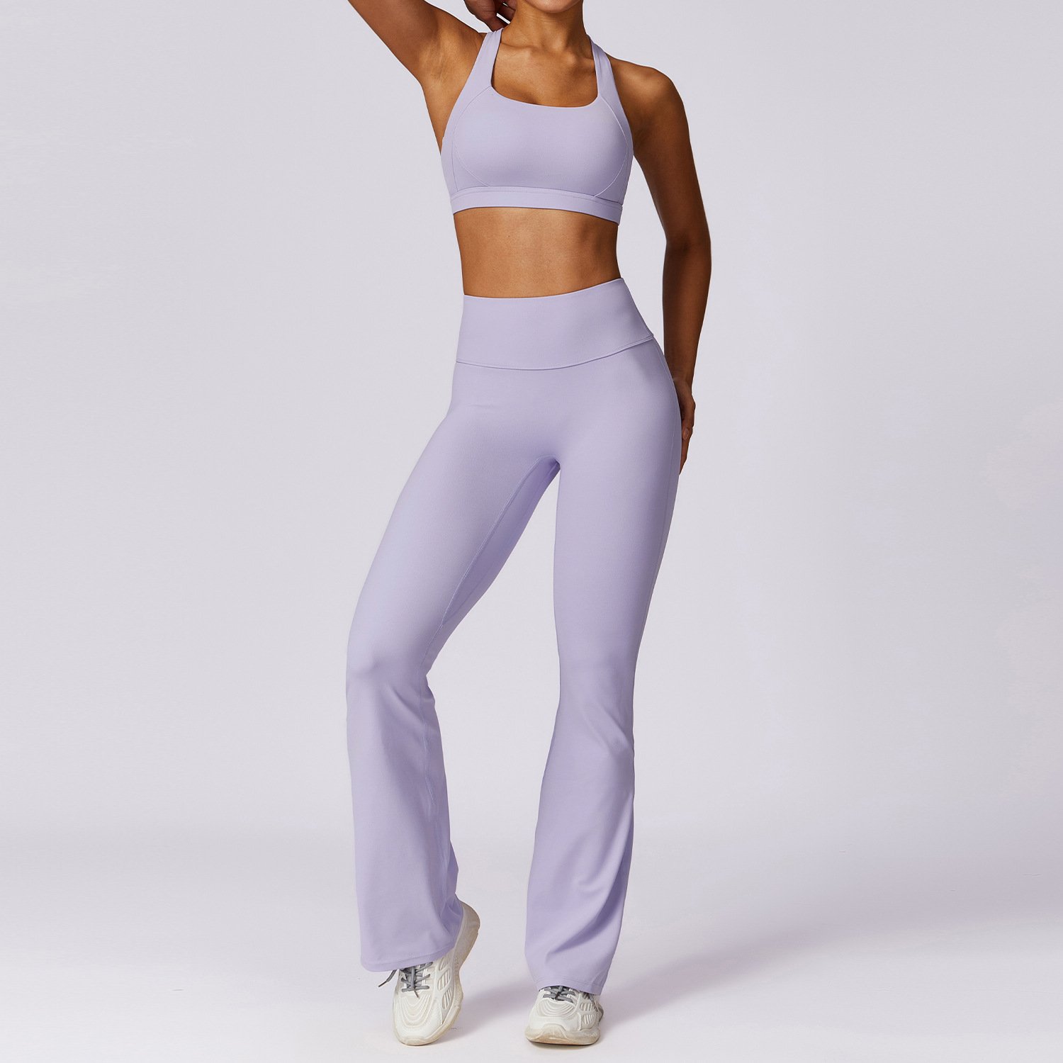 Custom Logo Spring Summer Dance Seamless Plus Size High Quality Gym Fitness Sportswear 2 Piece High Waist Leggings Yoga Sets