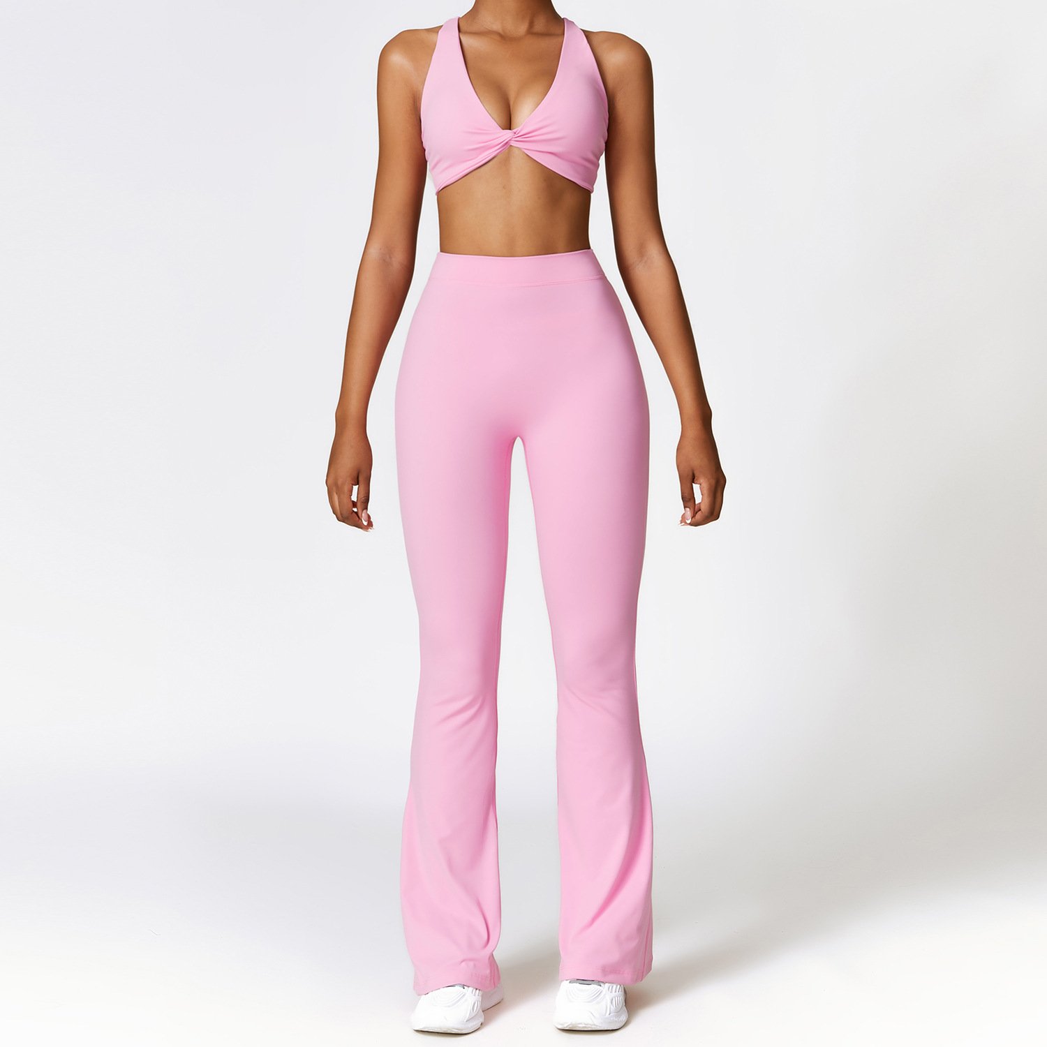 Wholesale Yoga Sport Wear Clothing 2 Piece Set Gym Fitness Sets Women Sportswear Sets