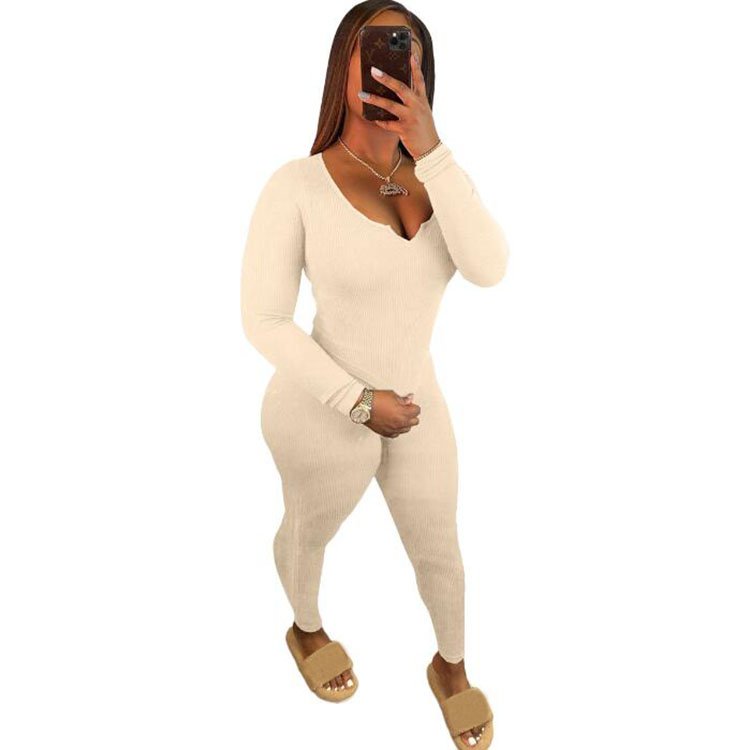 custom women bank 2 piece sets women clothing fall 2022 V Neck two piece women's sets
