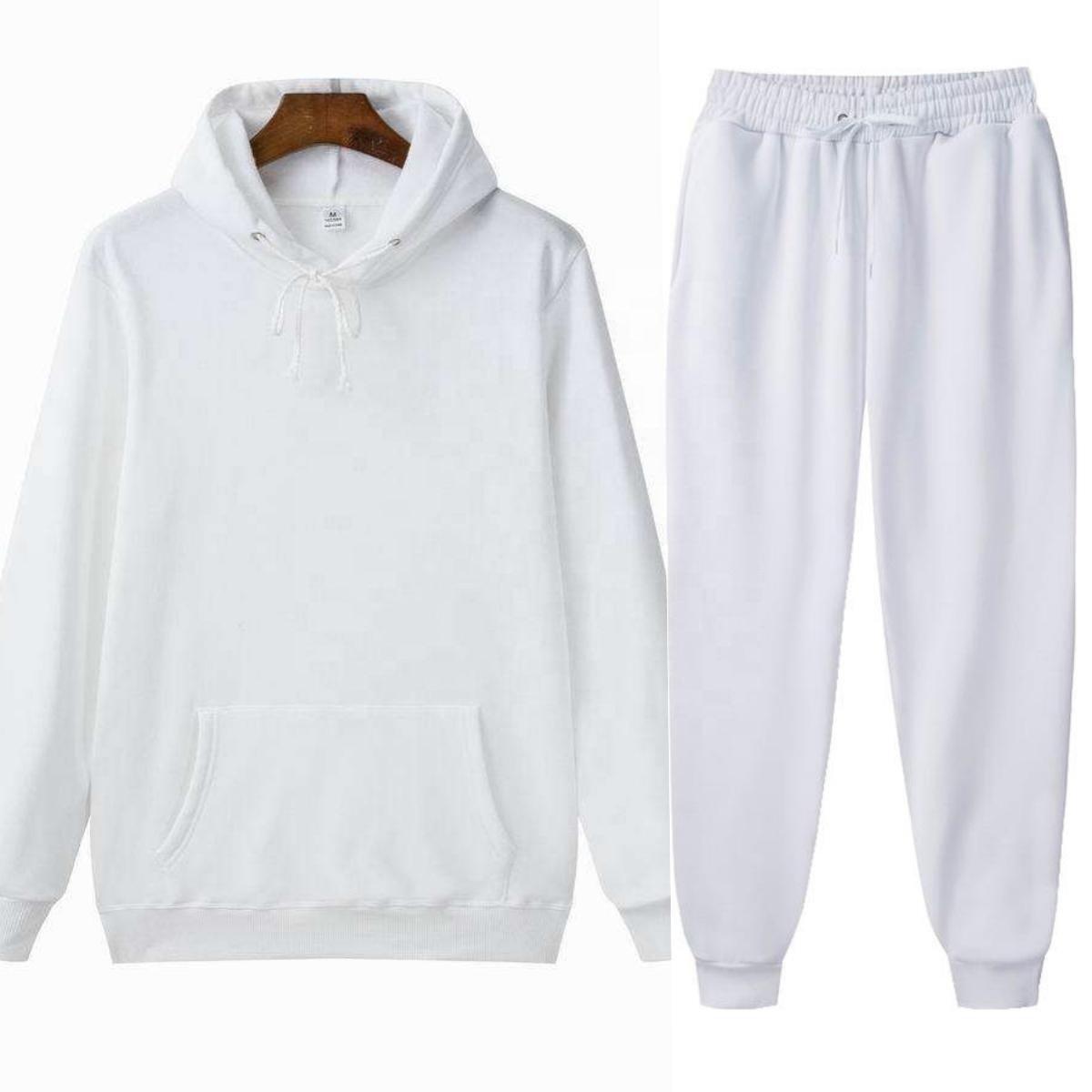 Custom Logo Women Sweatsuit Tracksuit Hoodies Sets Cotton Jogger Set 2 Piece Set Womens Hoodies Women's Hoodies & Sweatpants