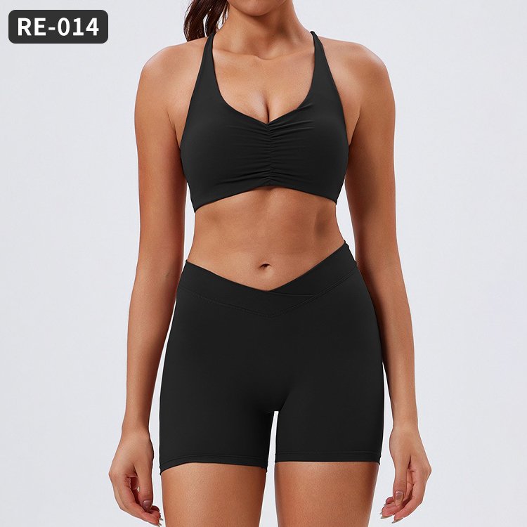 Customization Sports Recycled Nylon Fabric Training Workout Yoga Gift Fashion Girl's Skin Care Set Women's Sets Gym Fitness Sets