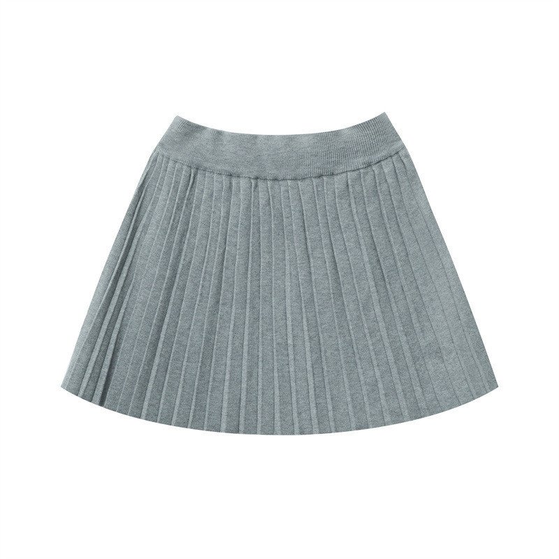 2024 Ladies Knitted Zipper Tops Short Skirt 2 Piece Set Casual Plain Sweaters Sets Women's Co ords Suits Knitwear Two Piece Sets