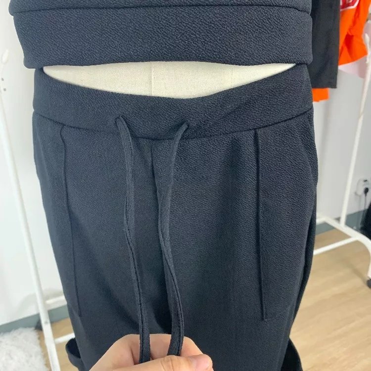 S-3XL Womens Fall 2022 Women's Sets short sleeve Cargo 3d Pockets Co Ord Jogger Two Piece Outfits Set