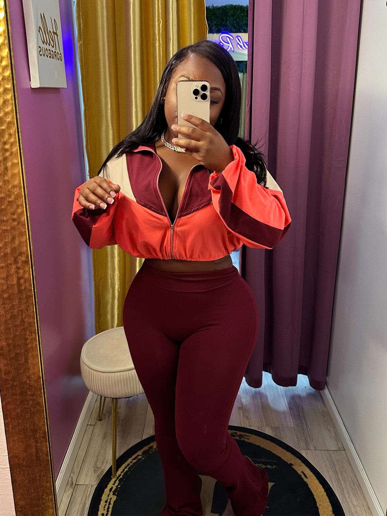2024 Fall Outfit Women Trendy Clothes 2 Piece Sets Skinny Sweat Pants and Hoodie Flared Pants Suit Women's Jogger Two Piece Set