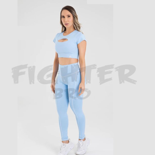 Gym Fitness Clothing Two Piece Yoga Set Women Sports Wear Seamless Sports Bra And Leggings