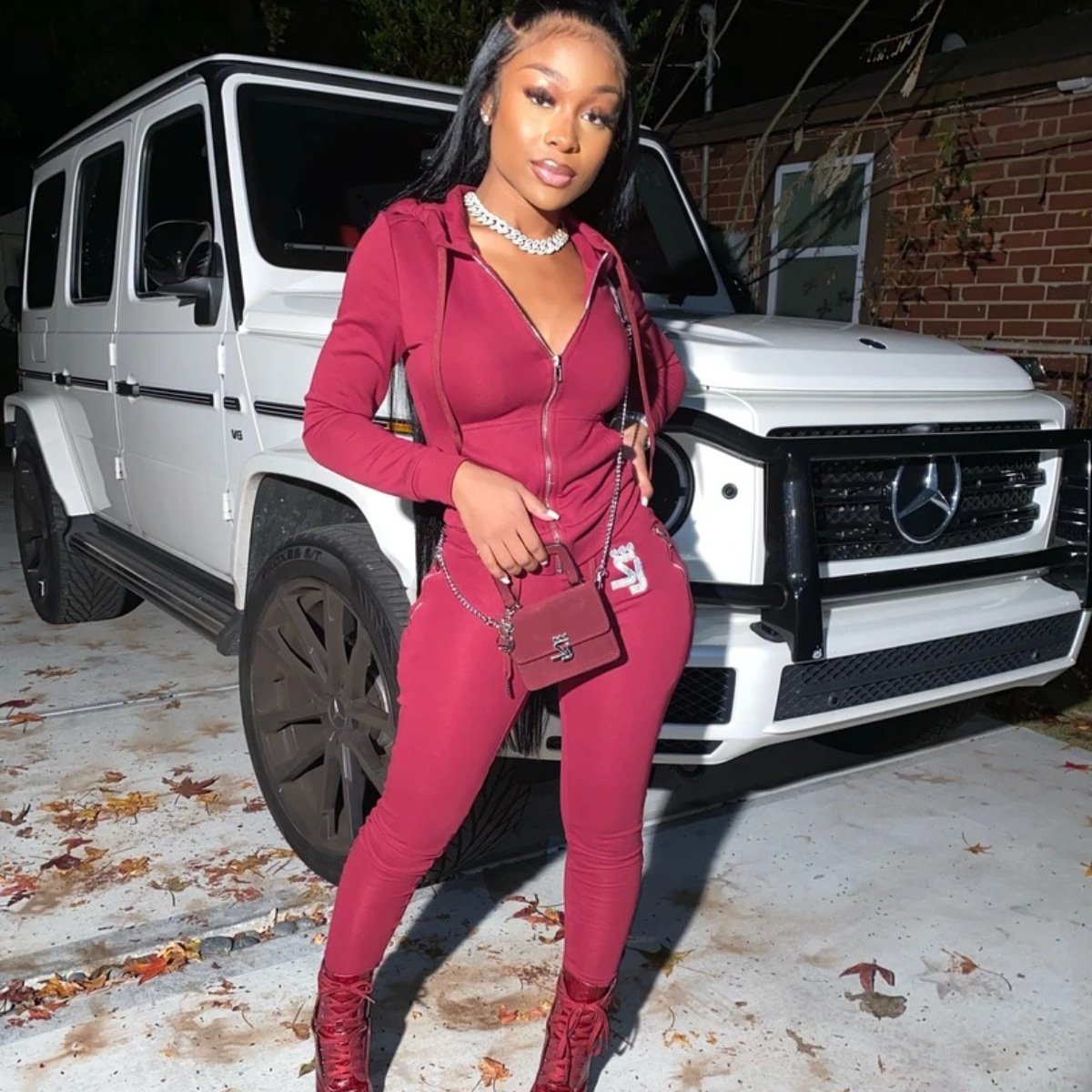 Casual Street Style New Women's Hoodie Casual Sportswear 2 Pieces Set Sport Plus Size Wear For Lady