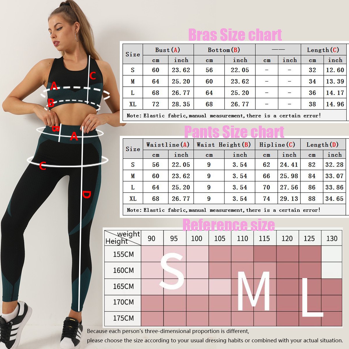 Women's Seamless Colorblock Striped Plus Size Sports Suit High Waist Pants High Impact Sports Bra Yoga Set