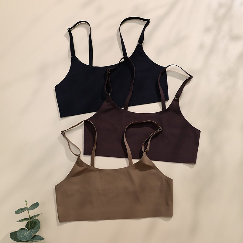 Hot sell Bras Manufacturer Bralette Set Sostenes Sin Costura Thong Wireless Bra And Panty Set Women's Underwear