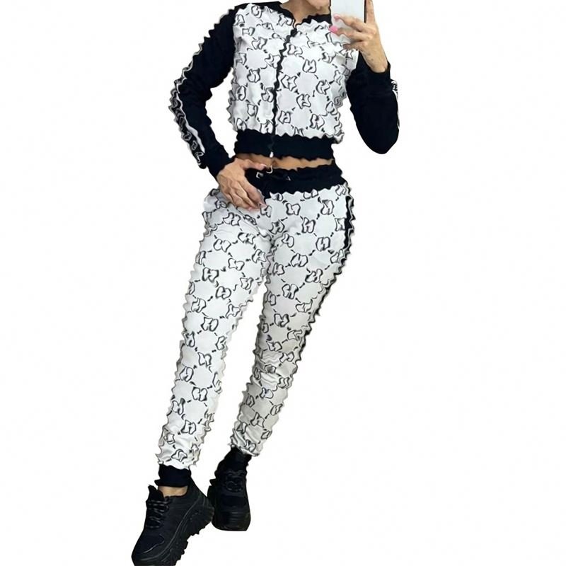 Women's Clothing Winter Luxury Brand Clothing Lounge Wear Designer Clothes Famous Brands Boutique Women Sweat Suits