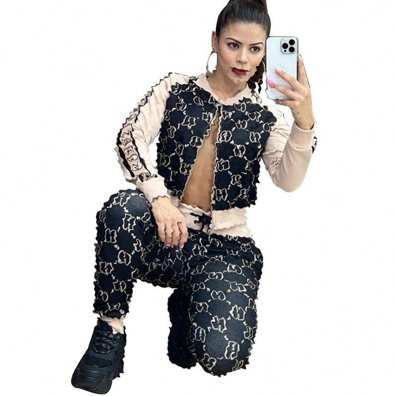 Women's Clothing Winter Luxury Brand Clothing Lounge Wear Designer Clothes Famous Brands Boutique Women Sweat Suits