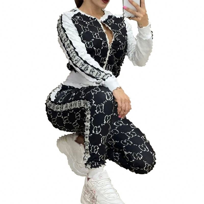 Women's Clothing Winter Luxury Brand Clothing Lounge Wear Designer Clothes Famous Brands Boutique Women Sweat Suits