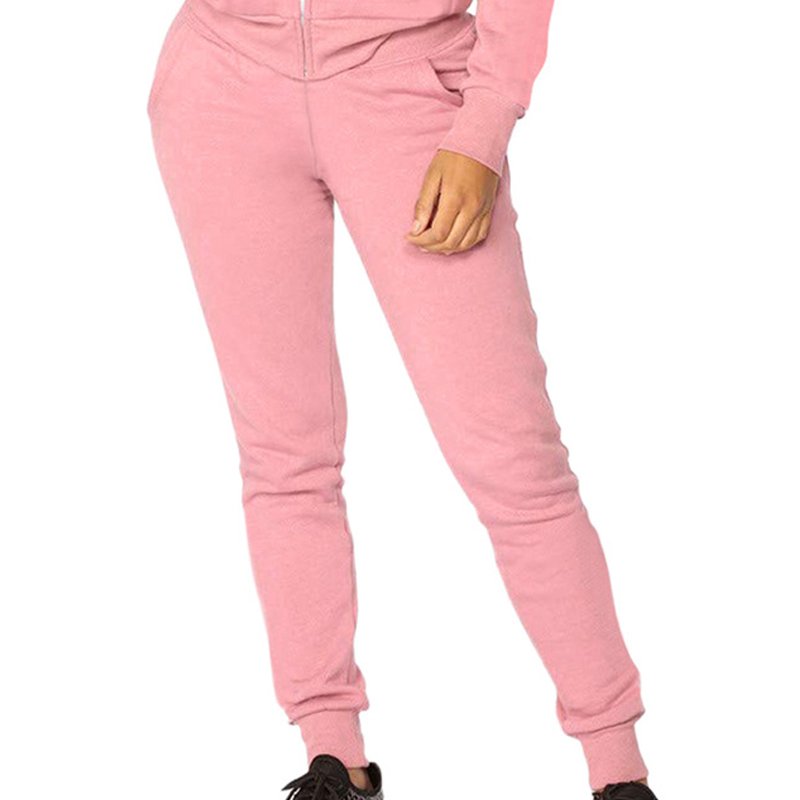 Autumn Women Thicken Warm Women's Sets 2 Piece Sports Jogger Zipper Hoodies Sweatshirt Trousers Suit Set Winter Tracksuit