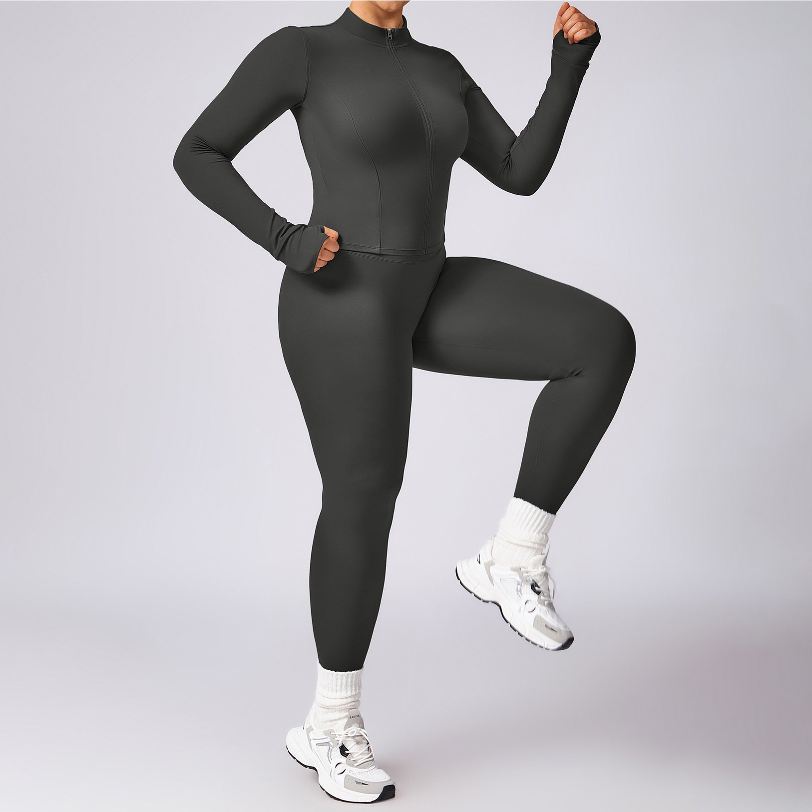 YIYI Summer Soft Fabrics Gym Fitness Set Cloud Feeling Workout Athletic Sets Quick Dry Plus Size Comfortable Yoga Set For Women