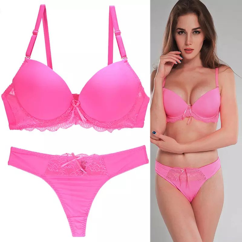 stock wholesale bra penty set for women lingerie 2022 plus size women's underwear women bra and panties sets ladies bra set