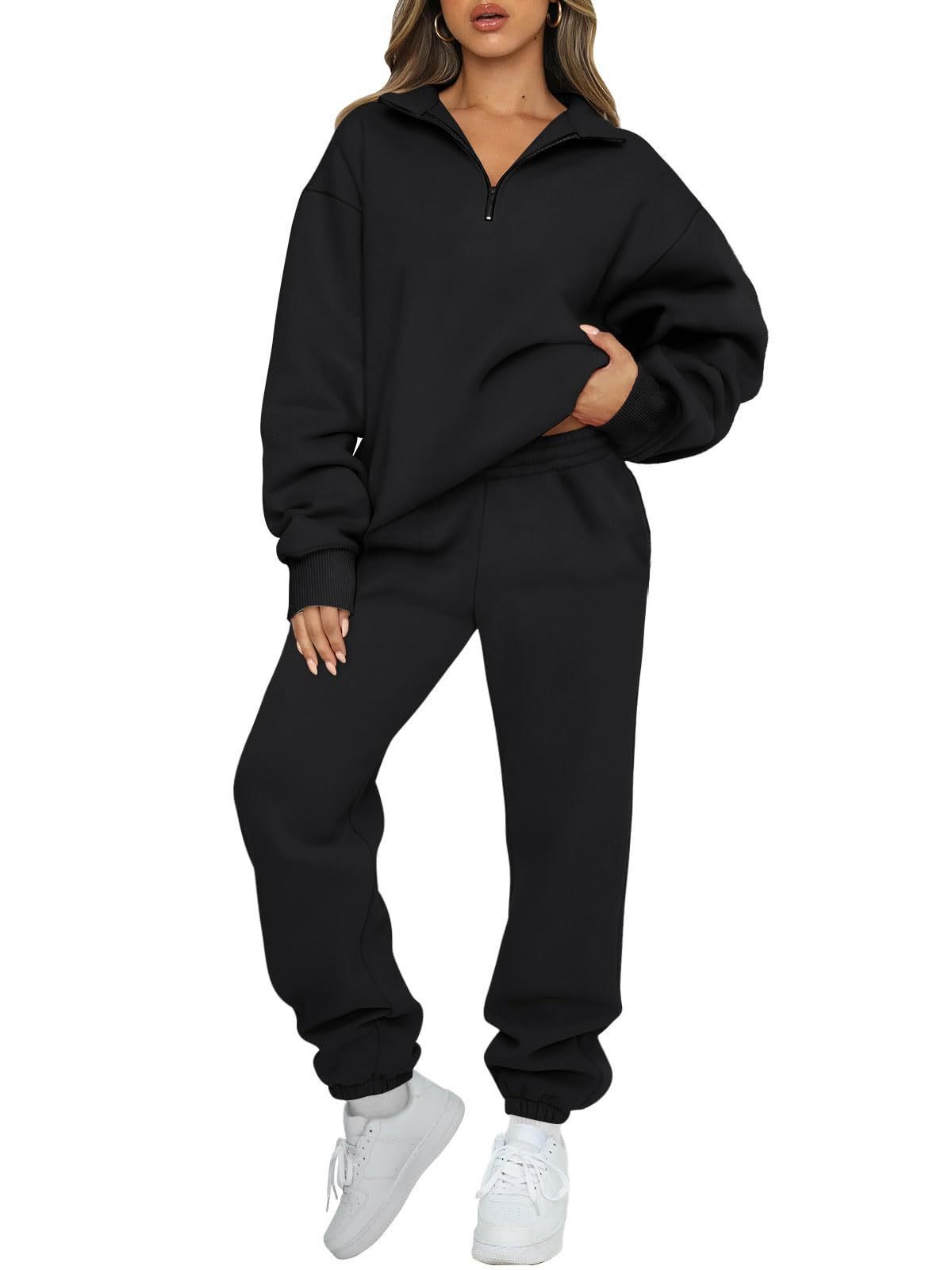 Wholesale Sexy Elegant Zip Tracksuits Sports Custom Logo 3d Embroidery Plus Size Plain Outfits Two Piece Jogger Women'S Sets