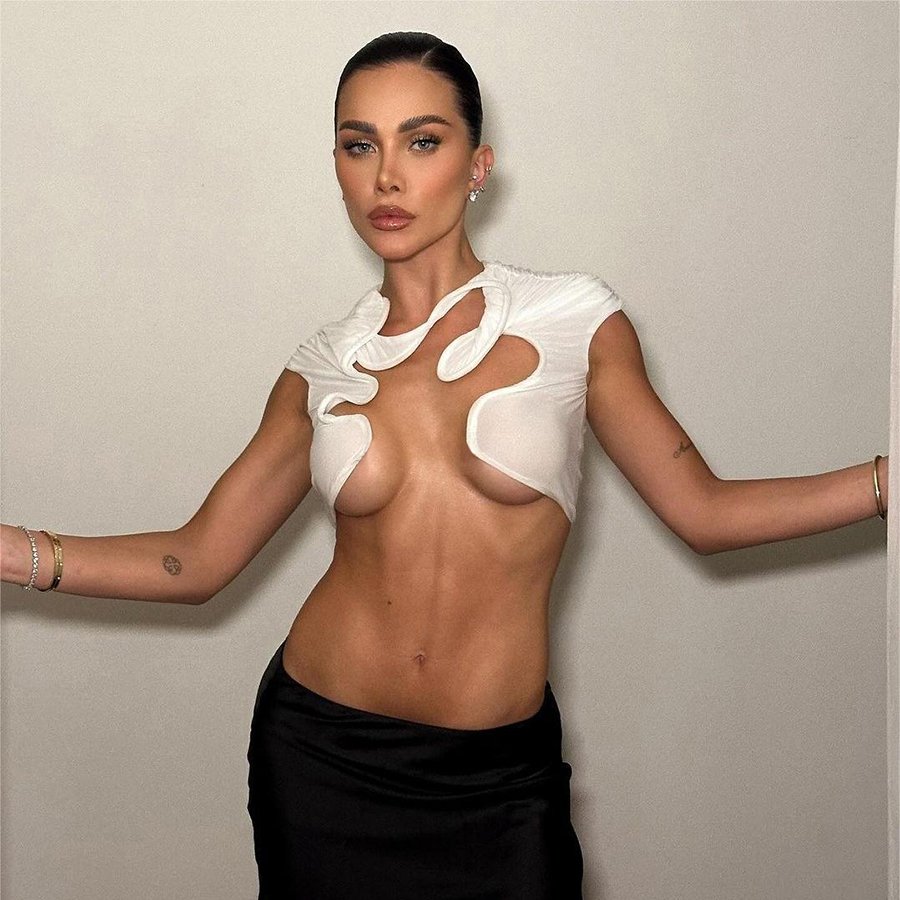2024 HO New Arrivals 2 Piece Set Crop Tops+maxi Skirt Women's Sets Sexy Solid Women's Sets