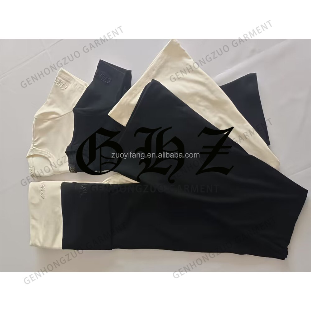 Manufacturers For Custom Fashion Women's Clothing 2024 Slim Fit Long Sleeve And Flare Over PantsTwo Pieces Workout Set For Women
