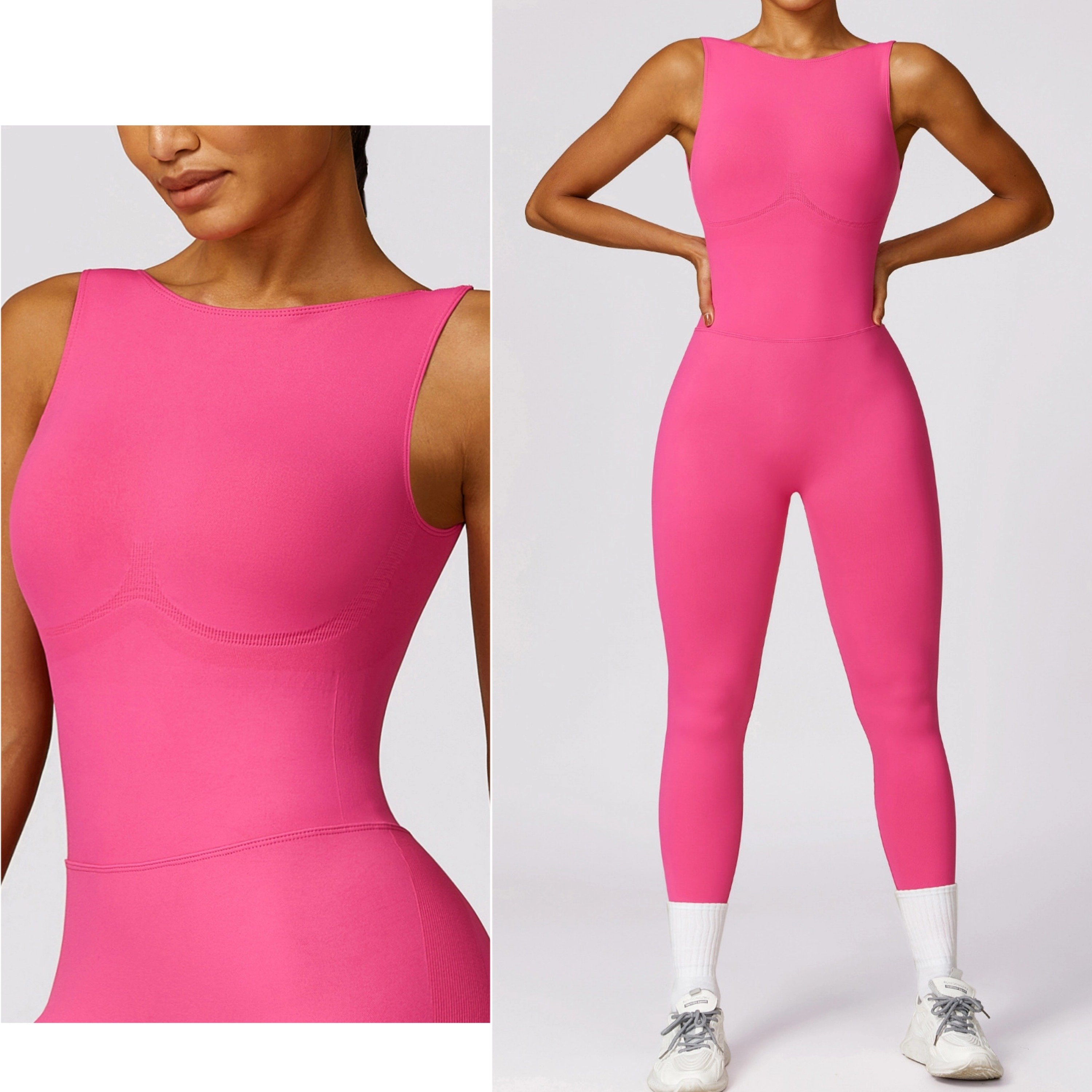 2024 Custom Activewear Fitness Sports Clothing Plus Size XL Fitness Workout Gym Set Yoga One Piece Sets Women