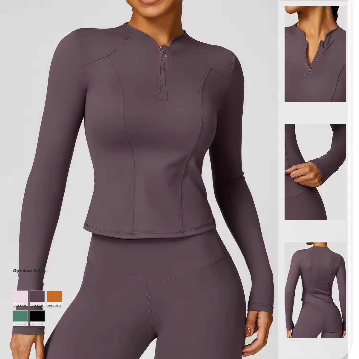 Fitness Push Up Yoga Pants Sport Wear Women Tracksuit Cropped Top Leggings Gym Set Seamless Women Yoga Workout Set