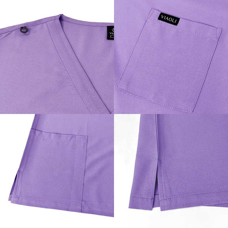 High Elastic Men women Nurse Uniform Hospital Nurse Doctor Uniform Scrub Suits Tops Jogger Pants Medical Scrubs Uniforms sets