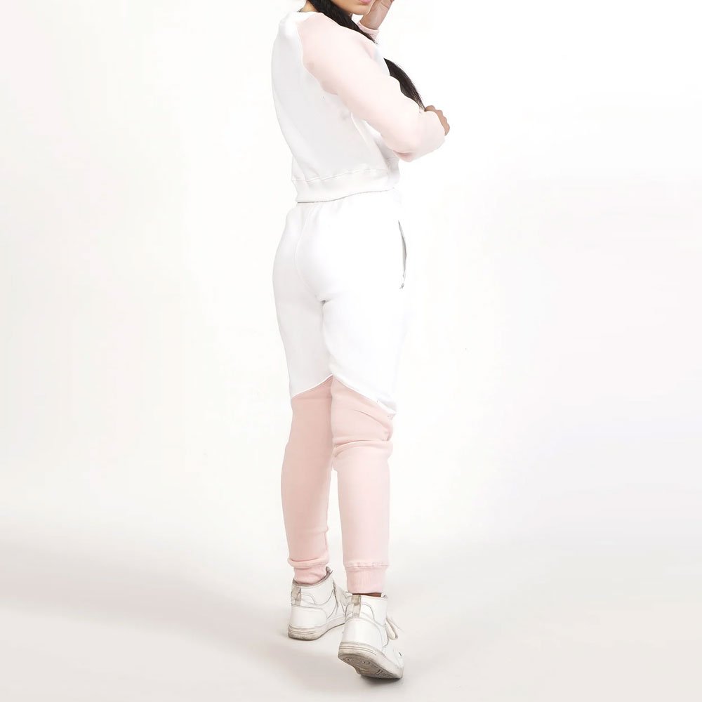 Good Price Ladies Cotton High Street Fashion Straight Set Pockets Zipper Crop Top Women Clothing Winter Sets For Girls