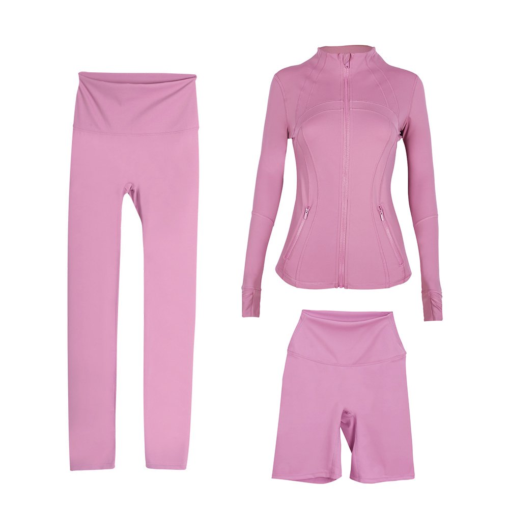 Lulu's new fall Women's Sports Outdoor Casual tight-fitting three-piece suit