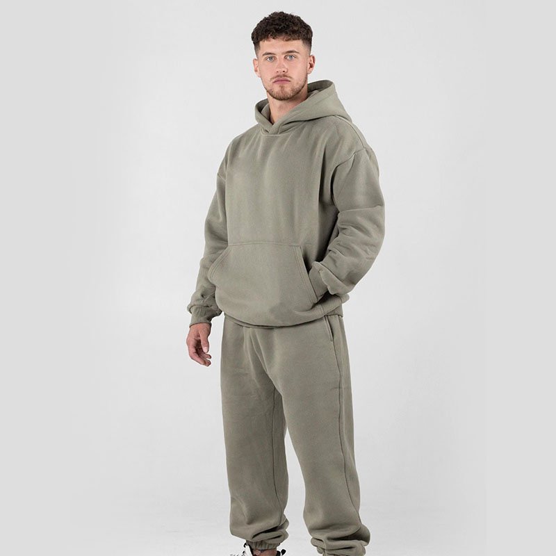 OEM/ODM Custom Logo Winter Women's Hoodies Sweatshirts No String Unisex Heavyweight Oversize Hoodie Set Manufacturer Wholesale