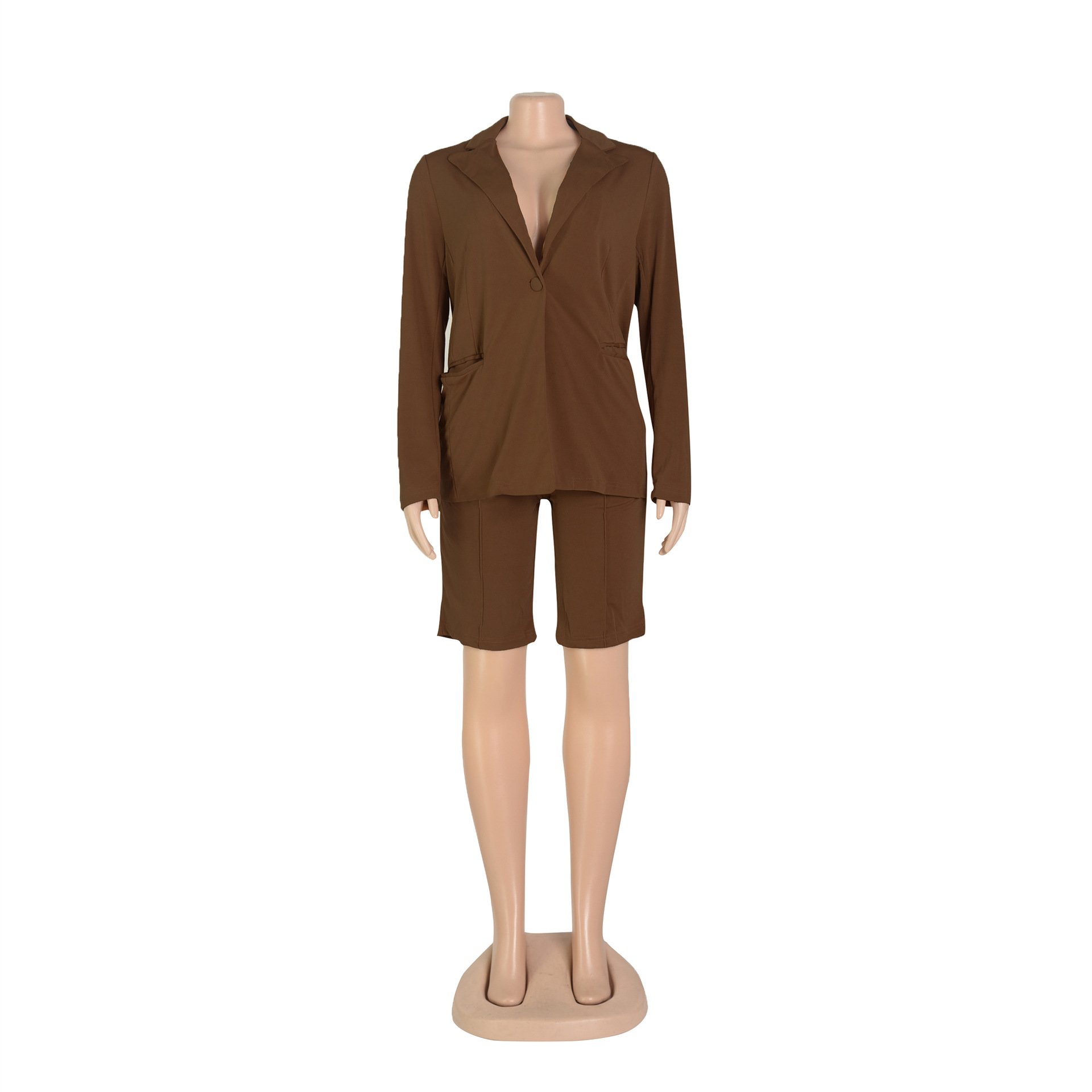 Al249 New Fashion Spring Fall Clothes Ladies Long Pants Suit Blazer Two Piece Set Office Women's Sets Casual Women's Suits