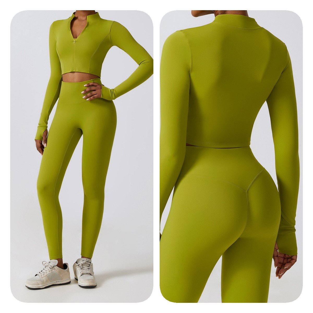 Custom logo Soft Skin Friendly Wholesale Workout High Impact Women 4 Piece Yoga Set Women's Sports Fitness Yoga Sets
