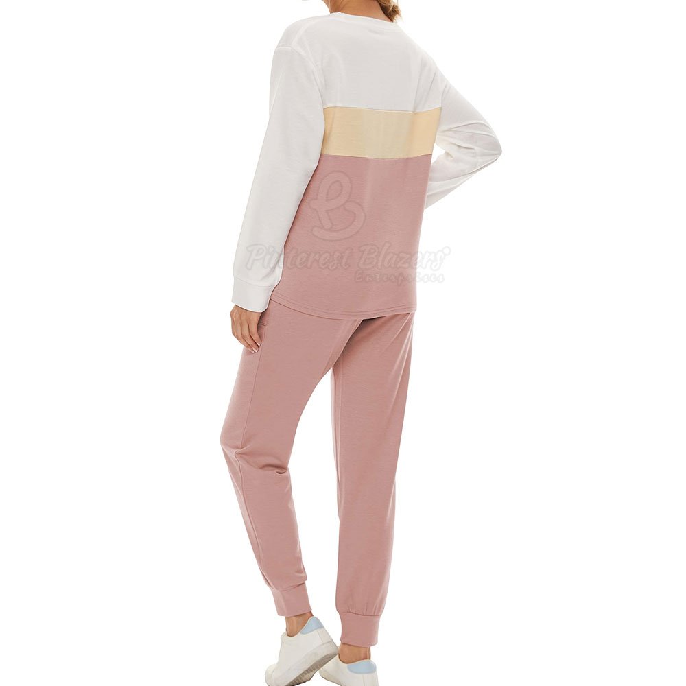 High Quality Oversized Jumper Knitted Winter Autumn Female Pullover Tops And Trousers