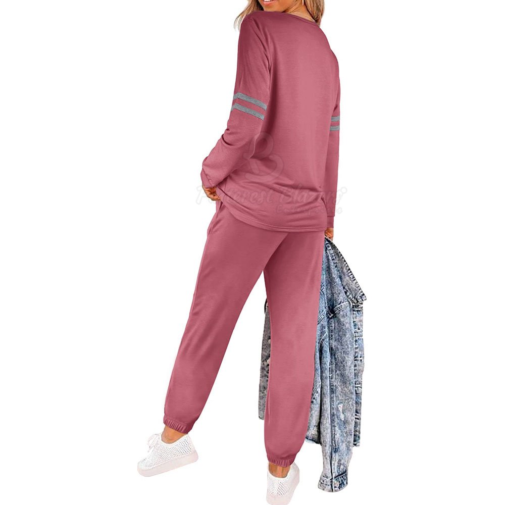 High Quality Oversized Jumper Knitted Winter Autumn Female Pullover Tops And Trousers