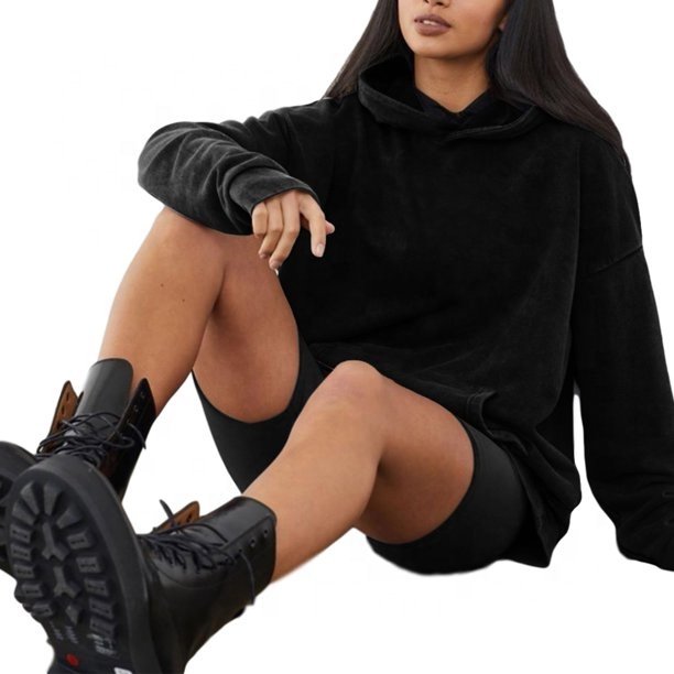 Fashion Women Clothing 2023 cotton Summer Sport Workout Jogger Two Piece Hoodie Short Set Women Clothing Shorts Set Women